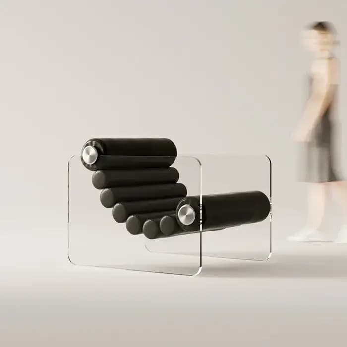Chaises inclinables design fauteuil Accent de jeu individuel chaises de Salon confortables Fauteuil