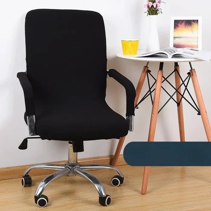 Housses de siège accoudoir tissu tabouret couverture bureau ordinateur chaise Internet café rotatif