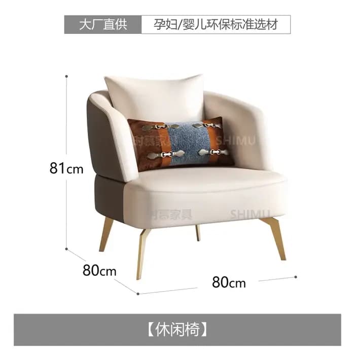 Expérience élégance Comt canapé inclinable de luxe moderne canapé d'angle élégant idéal élégant espa