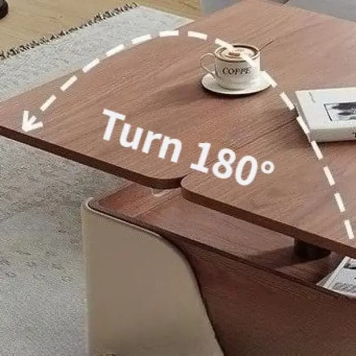 Tables basses modernes et simples en bois massif