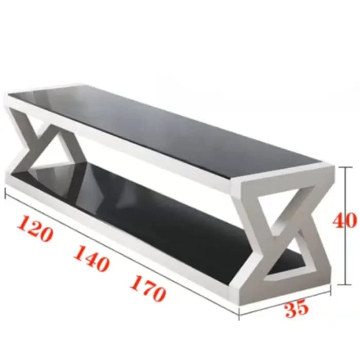 Meubles TV d'angle noirs à prix abordable avec rangement mobile, tables d'appoint et meubles de salon