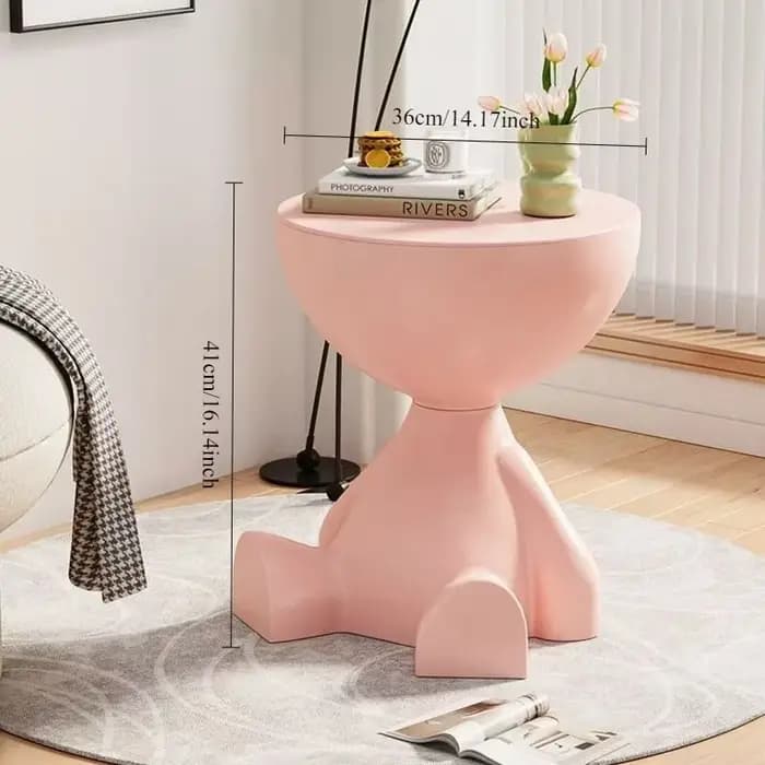 Table basse créative et simple en plastique