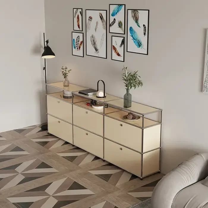 Module combiné buffets armoire tiroir armoires de salon commode latérale couloir rangement meuble TV