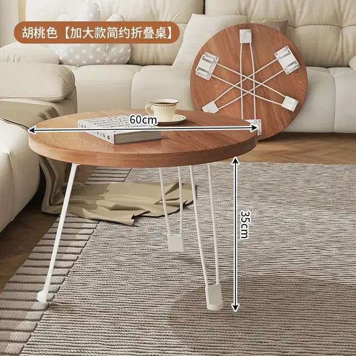 Table d'appoint de canapé pliable