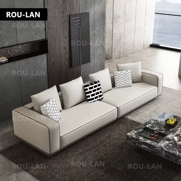 Canapé en cuir Simple et moderne