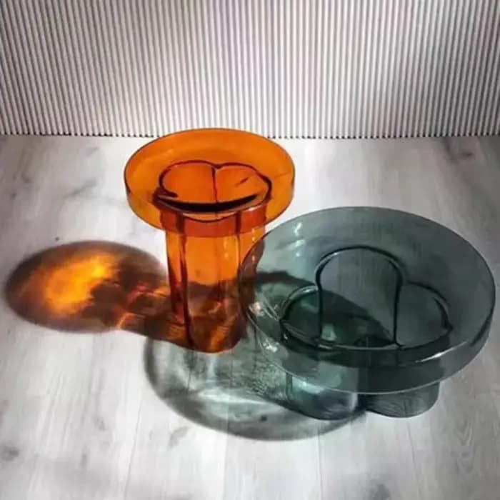 Présentoir nordique Table basse plancher Unique luxe rangement