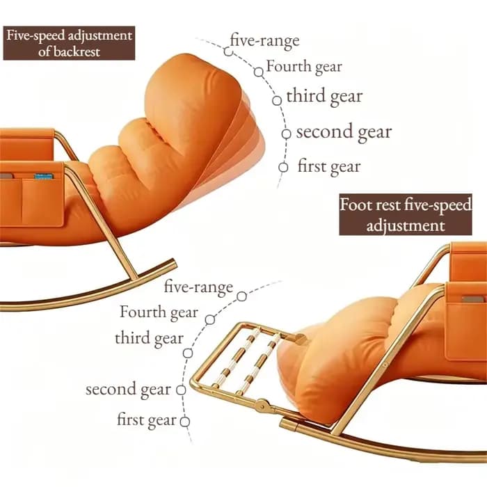 Fauteuil de balcon pliable sans structure
