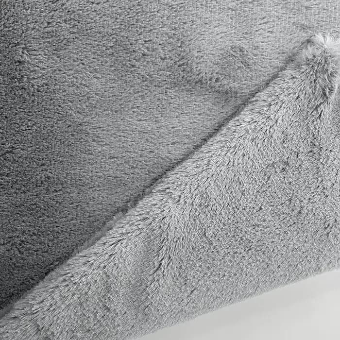 Housse de coussin grise haut de gamme pour canapé