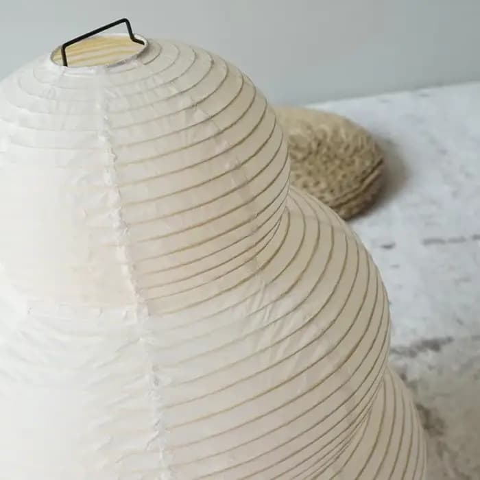 Lampe de Table Akari Noguchi Yong au Design japonais, papier de riz blanc, lampes de bureau décorati