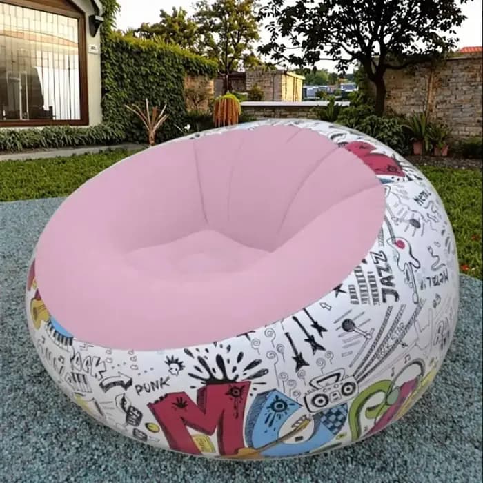 Chaises de pouf gonflables