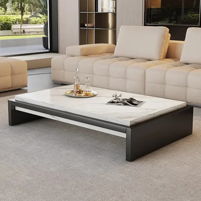 Table basse rectangulaire pour salon