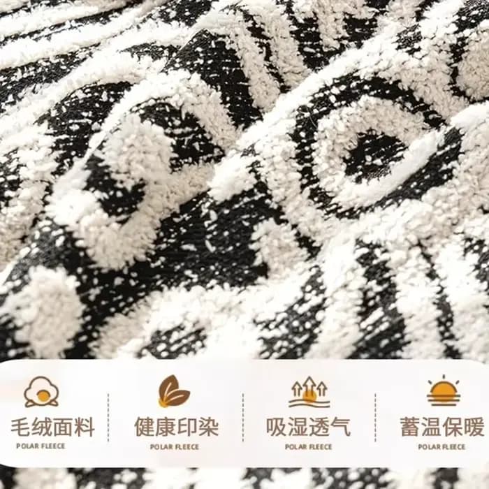 Couverture de canapé en peluche épaisse