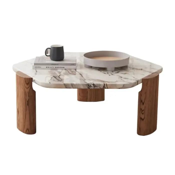 Table basse à affichage irrégulier