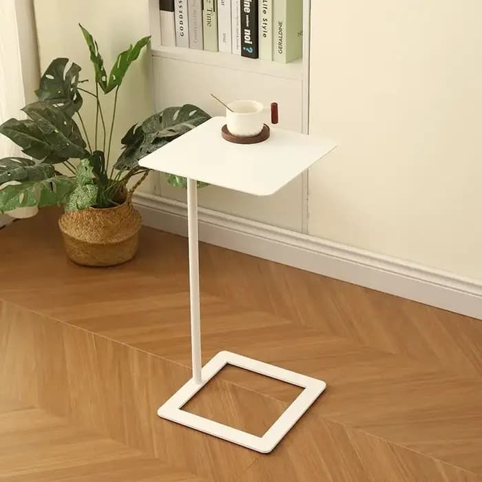 Table d'appoint minimaliste pour salon, petit canapé, chevet Portable, compacte, pour chambre à couc