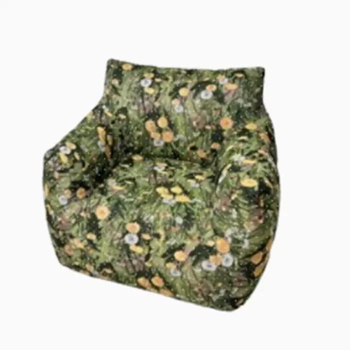 Moderne luxe compressé canapé oreillers fauteuils paresseux chambres