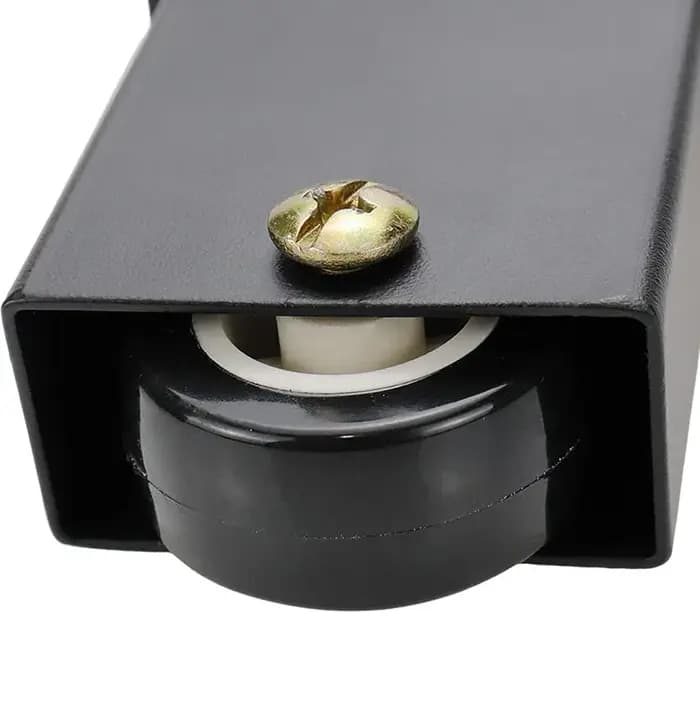 Pieds de meubles en acier 10CM avec roulettes, 4 pièces, pieds mobiles pour canapé, meuble TV, Table