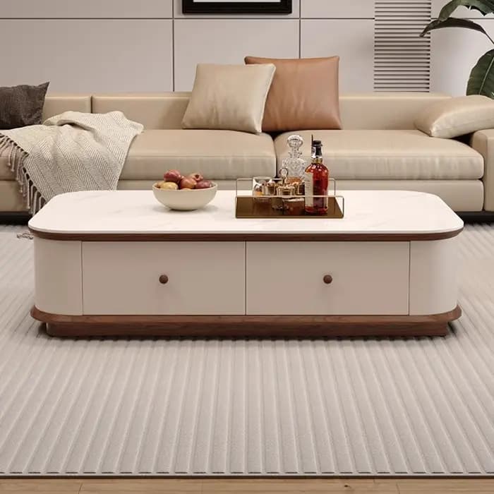 Table basse de luxe minimaliste