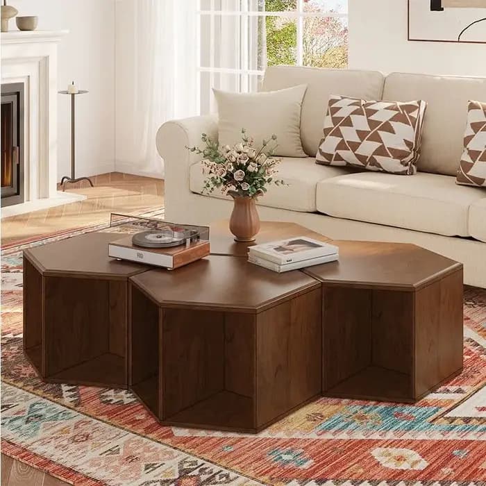 Affichage clair Table basse ornements multifonction Unique luxe