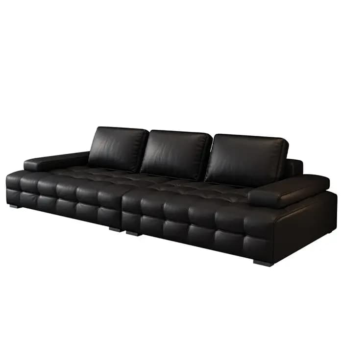 Canapés modernes italiens lit appartement de luxe fauteuils de détente