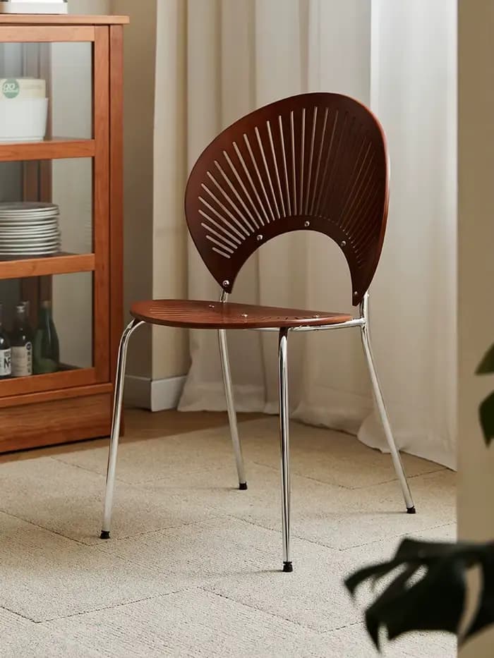Meubles de maison chaises de salle à manger de Restaurant chaise de loisirs de salon chaises en acie