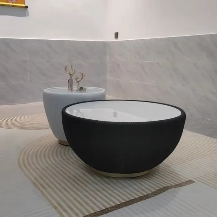 Ensembles européens Table basse ronde modulaire tendance élégante