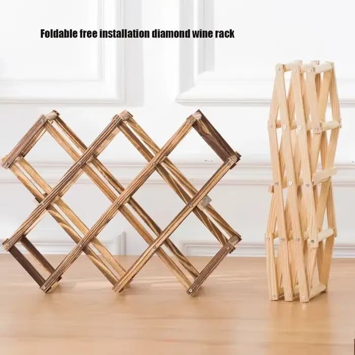 Étagère à vin en bois, meuble à vin pour salon