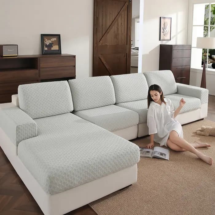Juste extensible pour canapé et fauteuil 1/2/3/4 places