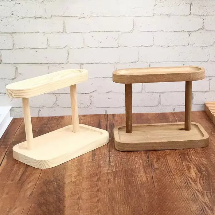 ﹝HOT﹞ Étagère de rangement en bois à 2 niveaux
