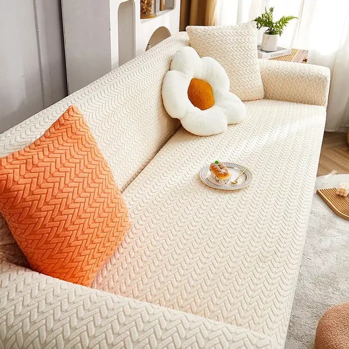 Juste de canapé en peluche universelle pour la maison