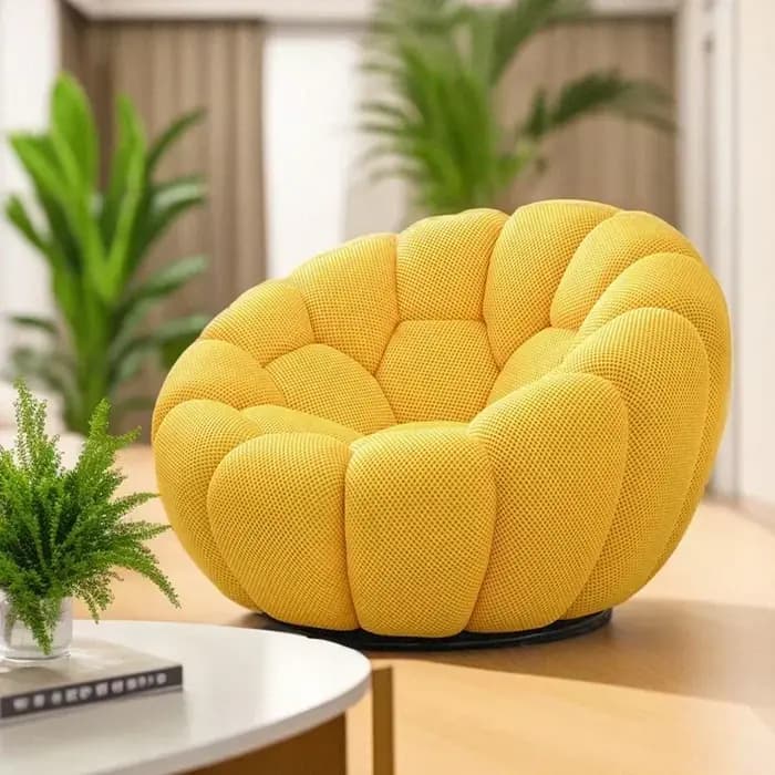 Canapé paresseux citrouille de luxe de styliste italien