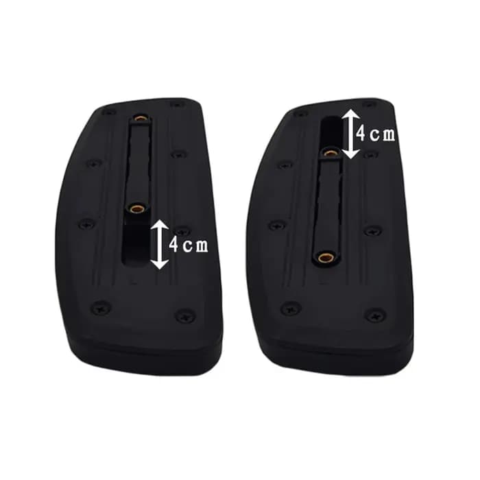 Accoudoir de rechange pour chaise de bureau, coussinets de bras, noir, facile à installer, degré d'e