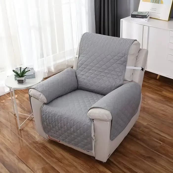 Housse de canapé inclinable 1 place, tapis de protection pour animaux domestiques et enfants, protèg