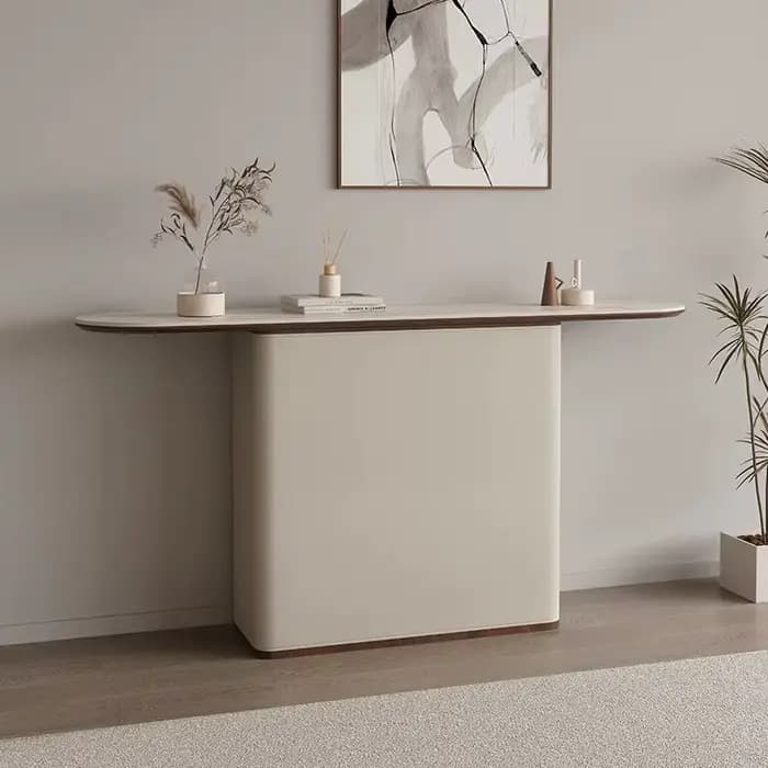 Table d'angle avec tiroirs