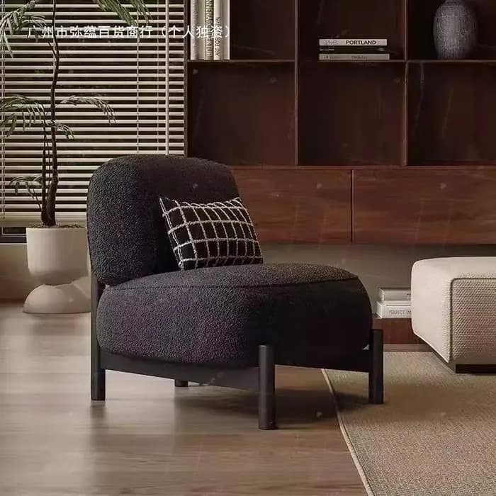 Fauteuil individuel Joylive style crème pour salon