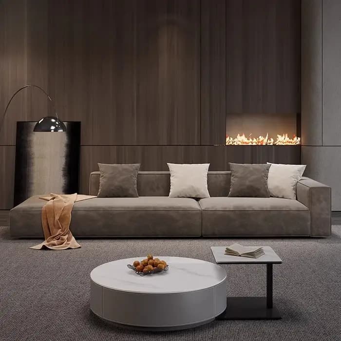 Adultes rangement canapé inclinable moderne accoudoir relaxant canapés d'angle concepteur salon Divani Da Soggiomo meubles de maison