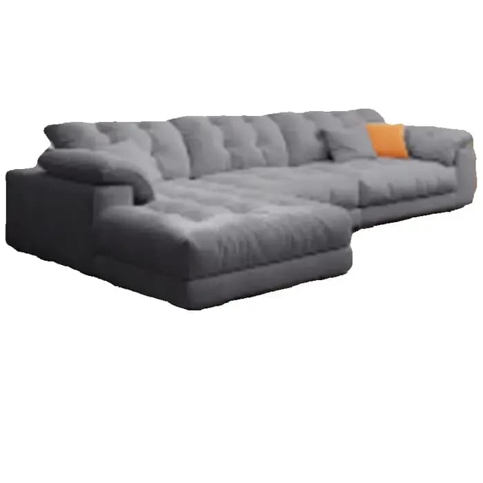 Salon européen Salon canapés luxe minimaliste lit de repos canapés Double paresseux Salon Muebles me