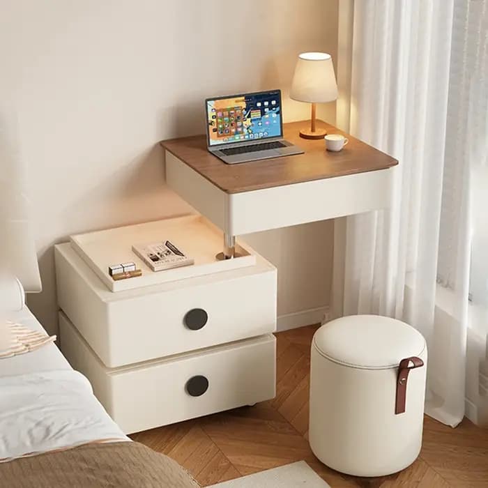 Tables De chevet françaises relevables avec rangement