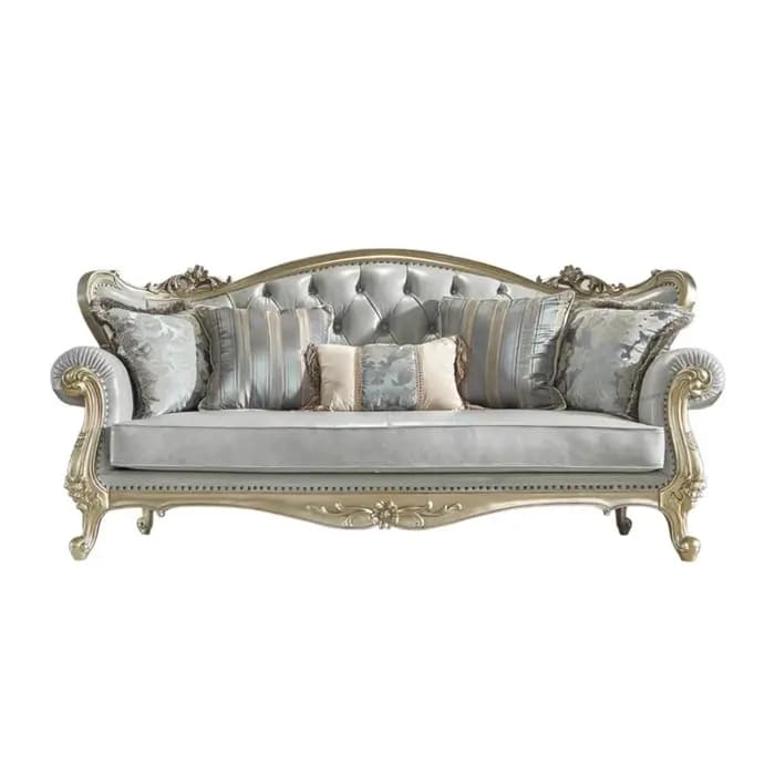 Canapé sectionnel nordique de luxe élégant