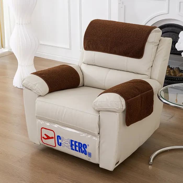 Coussin d'appui-tête de canapé en velours