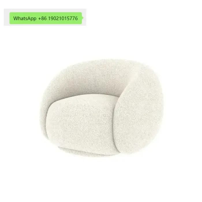 Luxe léger et minimaliste, utilisé pour les canapés individuels, les salons, les fauteuils pivotants ou les chaises de relaxation dans la chambre à coucher.