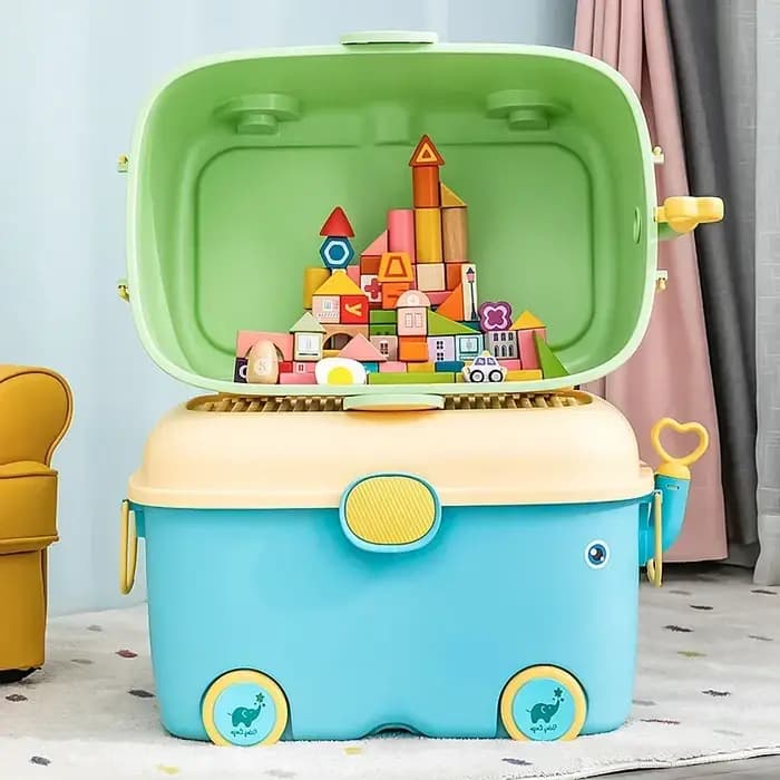 Grande boîte de rangement de jouets pour enfants