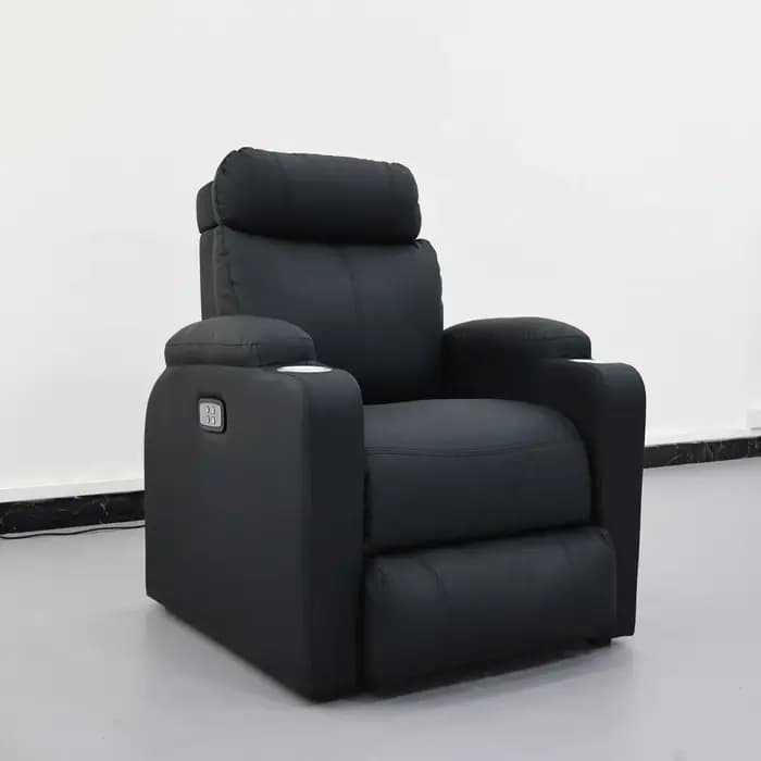 Canapé ergonomique pour salon, fauteuil inclinable électrique moderne pour home cinéma, pédale régla
