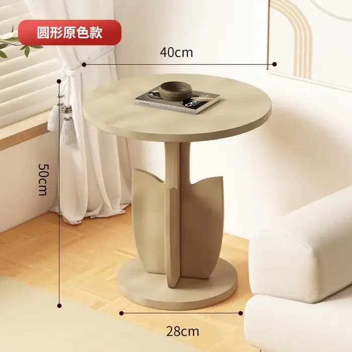 Tables basses d'appoint rondes italiennes de luxe pour hôtel
