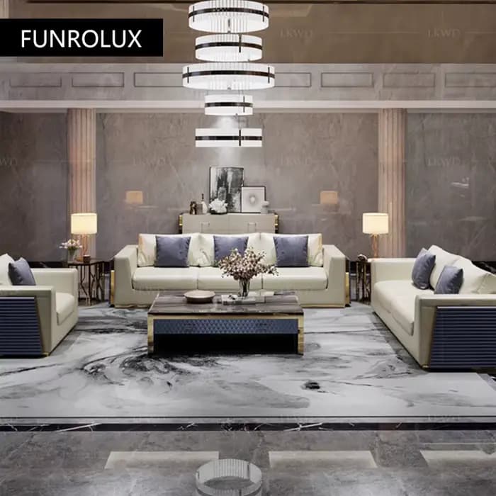 Canapé en cuir Cirhide première couche moderne