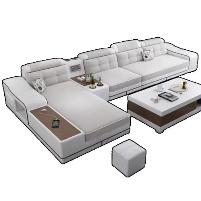 Paresseux salon canapé confortable Double fauteuil design