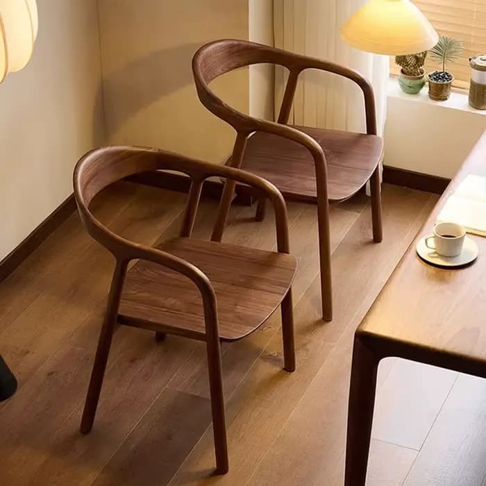 Chaises de salle à manger modernes en bois