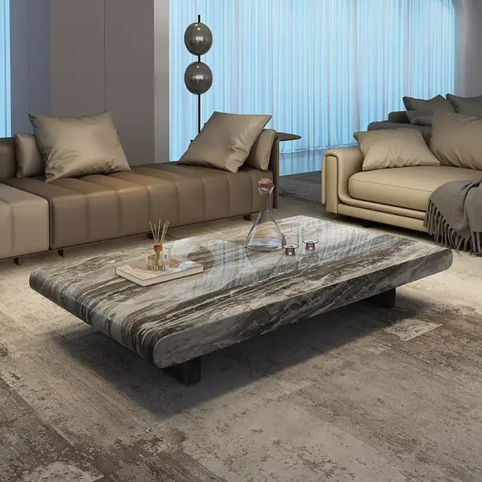 Beauté luxe Table basse Simple moderne gain De place Tables basses nordique à la mode Mesa De Centro Sala meubles De maison