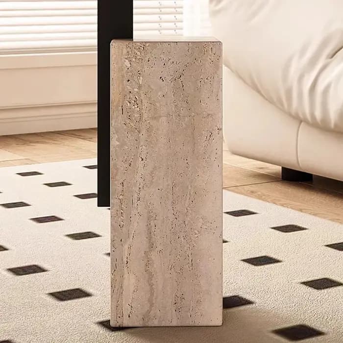 Table basse décorative compacte