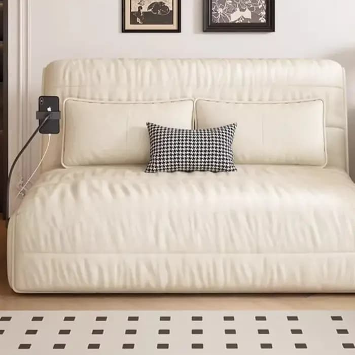 Canapés de salon doux et multifonctionnels pour appartement minimaliste