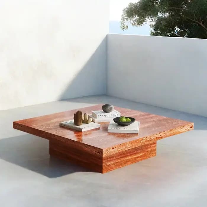 Table basse italienne Unique Glam minimaliste nordique